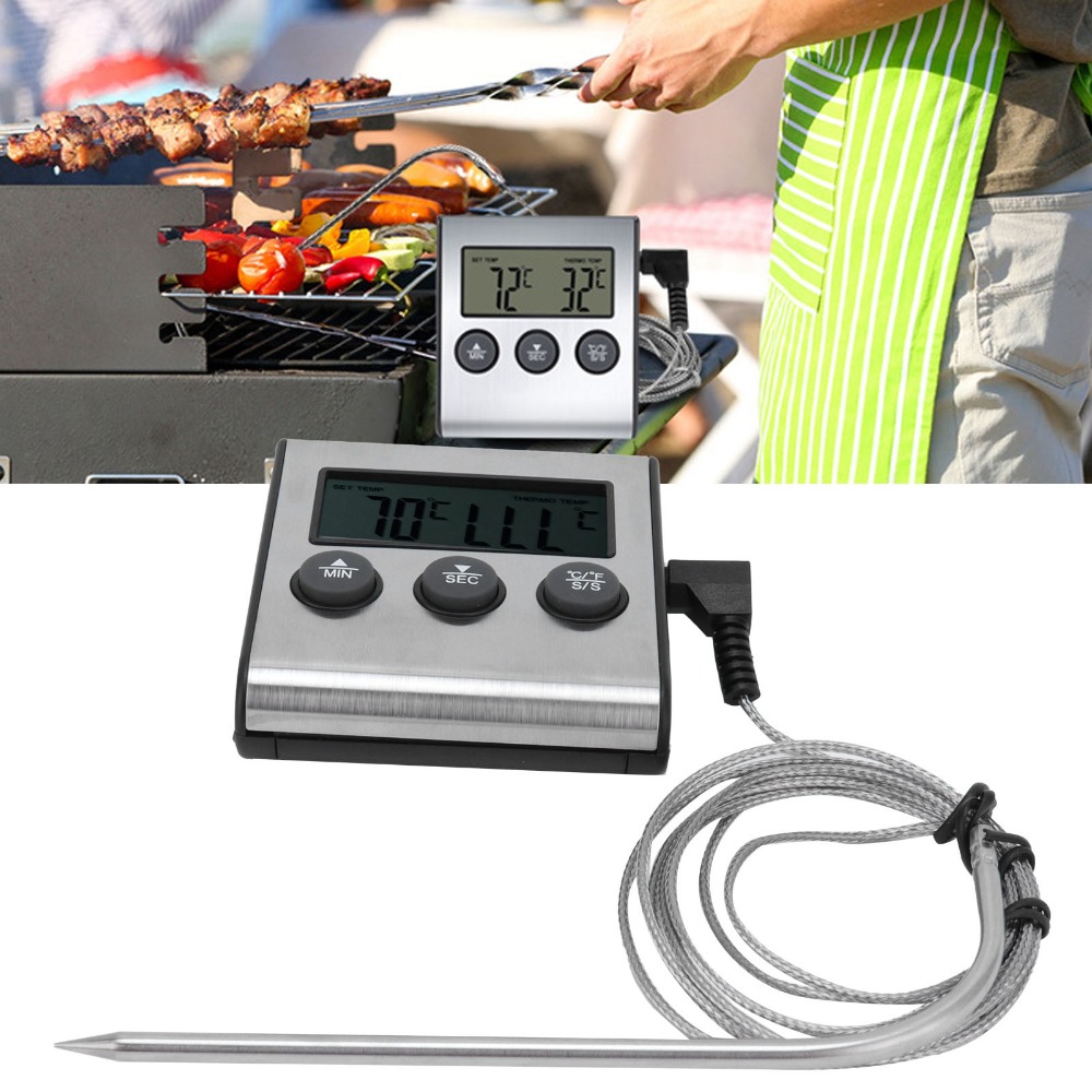 Silver Digital BBQ Meat Thermo – Pool Alarm Float recenzja i cena