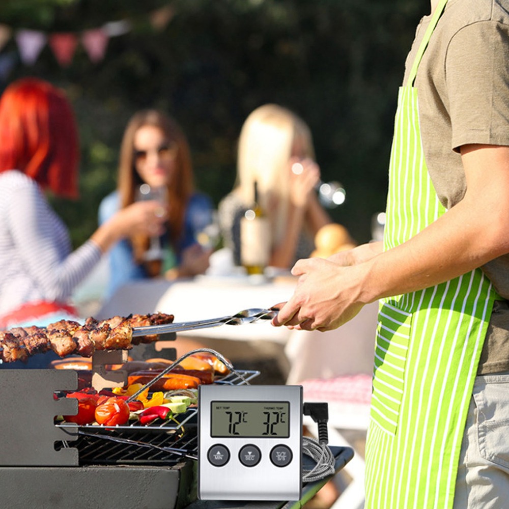Silver Digital BBQ Meat Thermo – Pool Alarm Float recenzja i cena