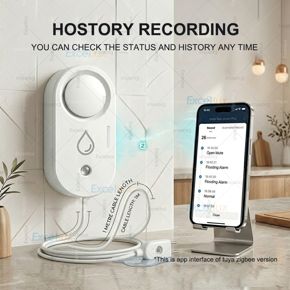 Smart Water Leak Sensor ZigBee – Water Alarm Sensor recenzja i cena
