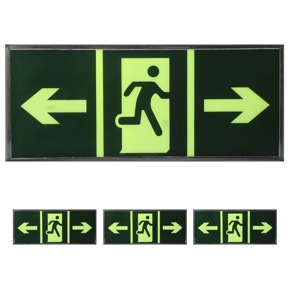 4Pcs Safety Exit Sign Stickers – Emergency Exit Sign recenzja i cena