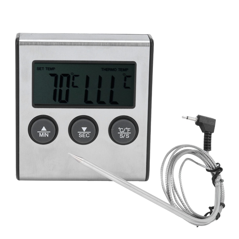 Silver Digital BBQ Meat Thermo – Pool Alarm Float recenzja i cena