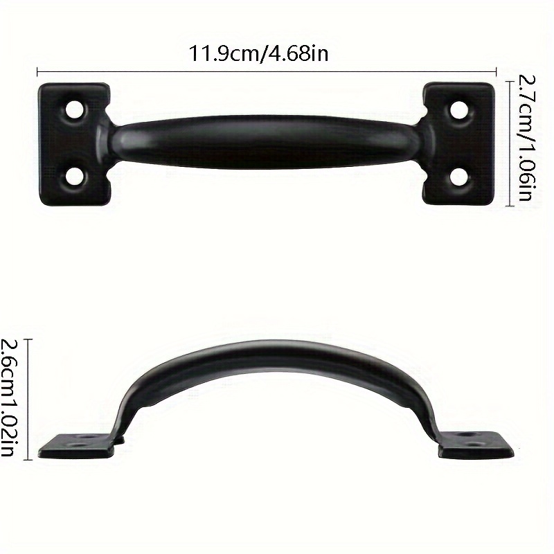 2Pcs DIY Furniture Iron Handle – Window Lock Bar recenzja i cena