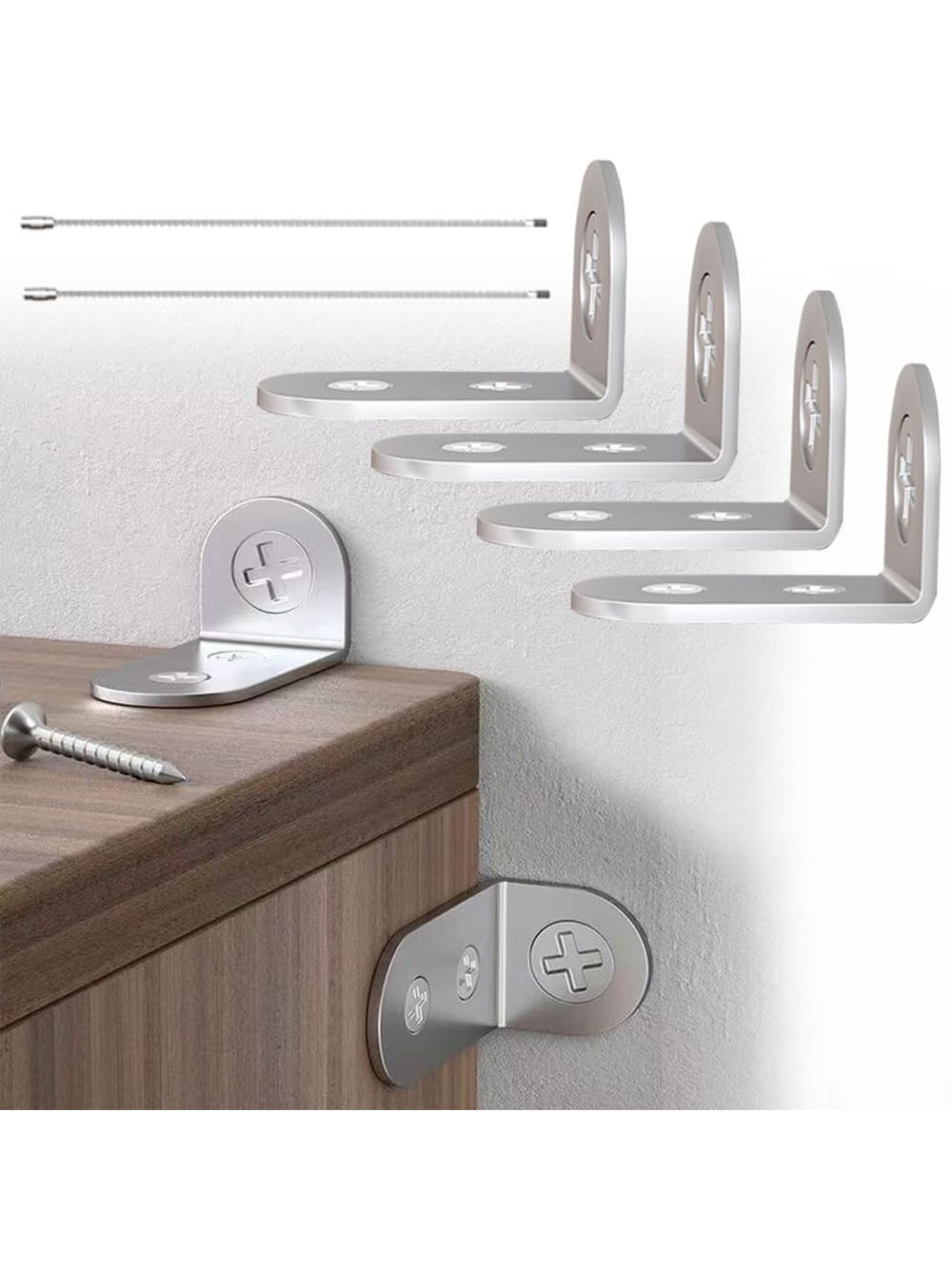 4pcs Furniture Anchors Earthqu – Earthquake Anchor Strap recenzja i cena