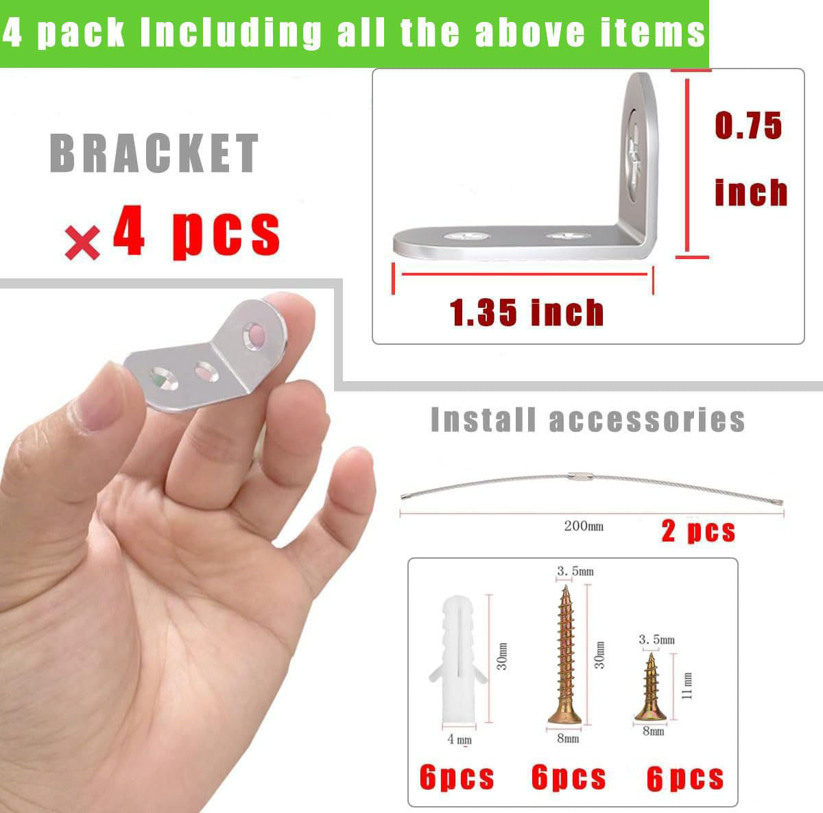 4pcs Furniture Anchors Earthqu – Earthquake Anchor Strap recenzja i cena