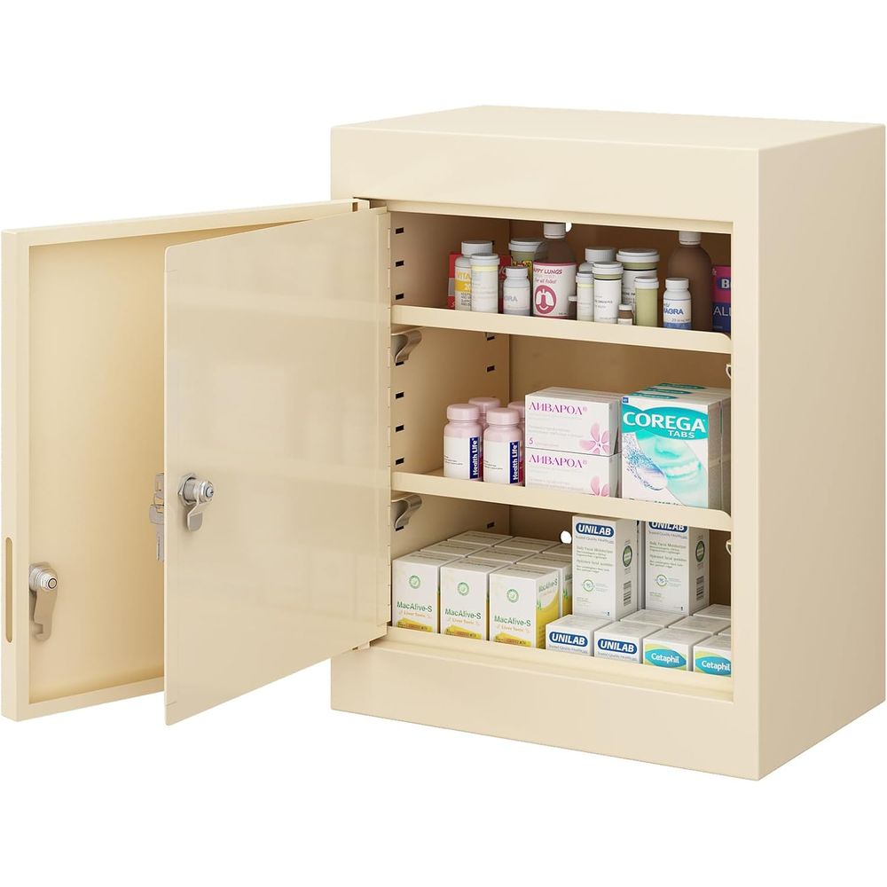 Double Door, Dual Key Lock Ste – Medicine Cabinet Lock recenzja i cena