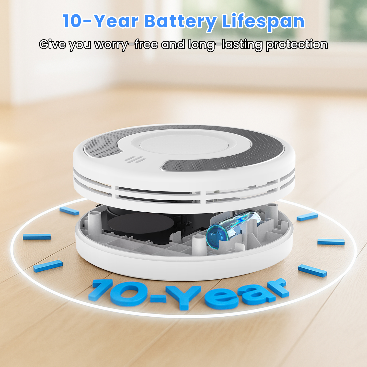 Standalone Smoke Alarm, Smoke  – Smoke Detector Interconnected recenzja i cena