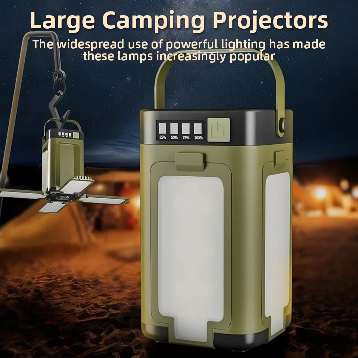 Portable Four-Leaf Clover Camp – Power Outage Light recenzja i cena