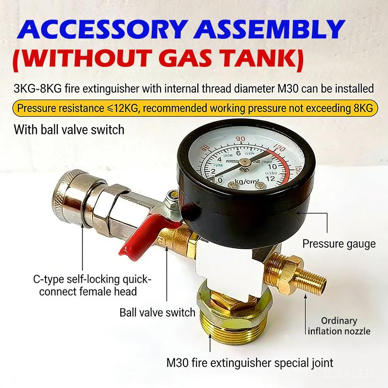 Small Air Tank Pressure Adapte – Fire Extinguisher Small recenzja i cena