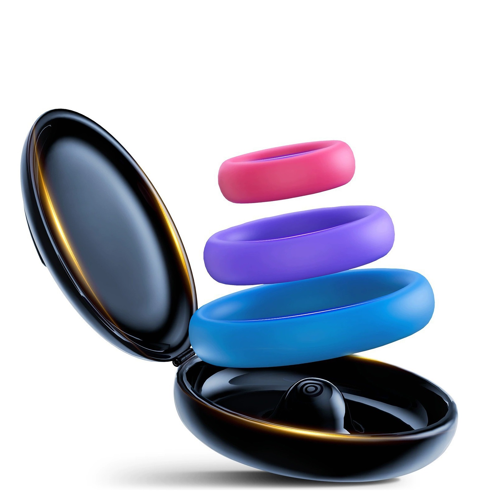 3pcs Silicone Cock Ring With P – Medicine Cabinet Lock recenzja i cena