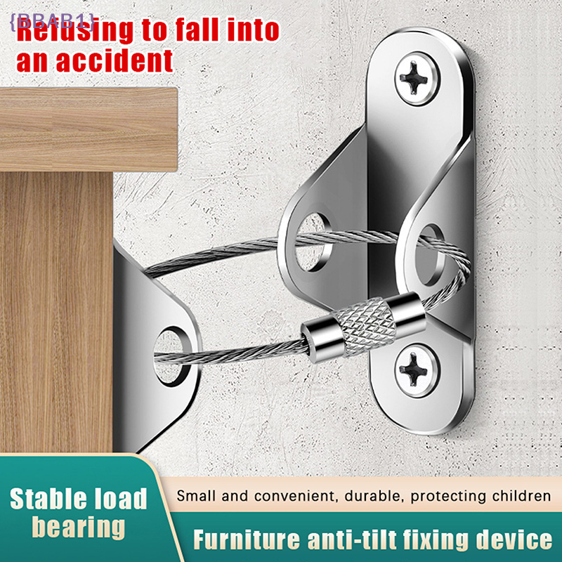 1Set Furniture Anchors Anti Ti – Earthquake Anchor Strap recenzja i cena