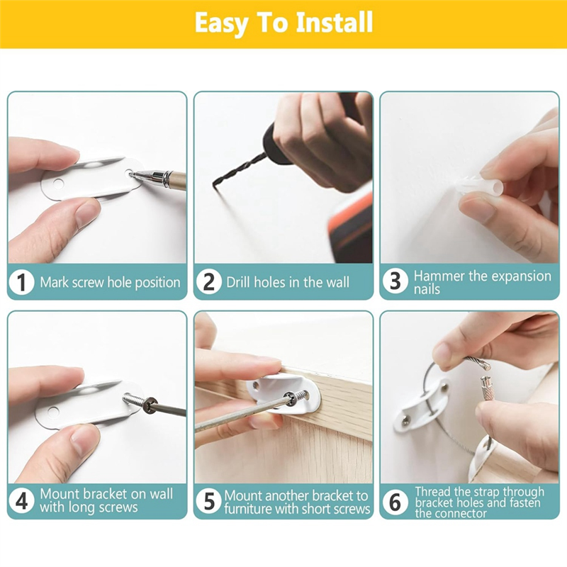 Furniture Anchors For Baby Pro – Earthquake Anchor Strap recenzja i cena