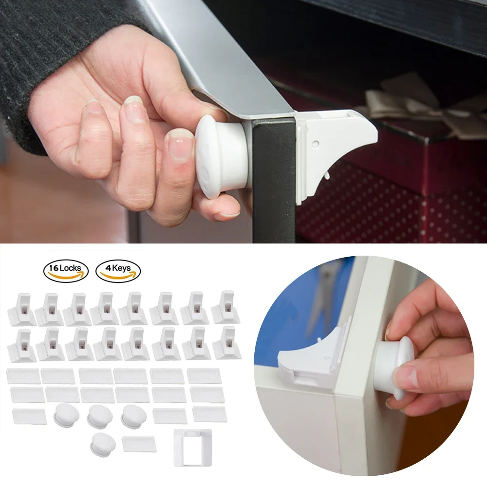 Baby Safety Lock Invisible Loc – Medicine Cabinet Lock recenzja i cena